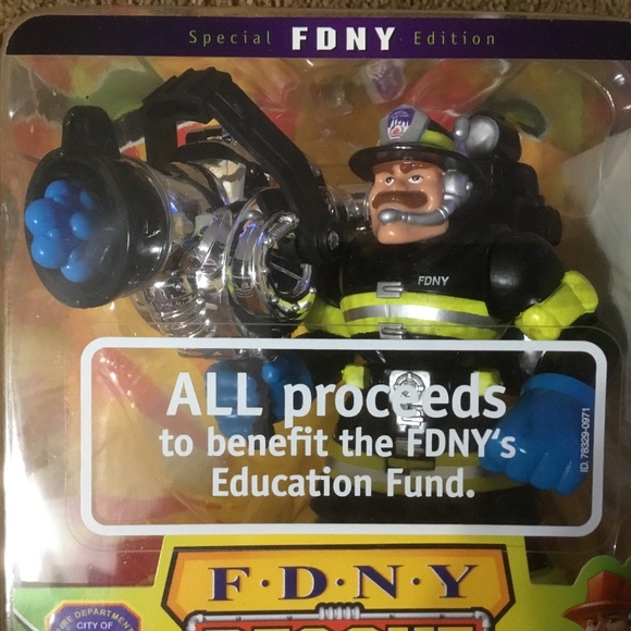 FDNY RESCUE HEROES BILLY BLAZE - Special Edition 2001 - Picture 4 of 8